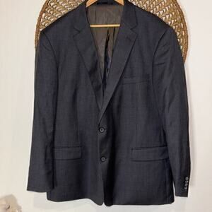 Renoir Men’s Blue Wool Sport Coat – Size 50R – Excellent Condition business